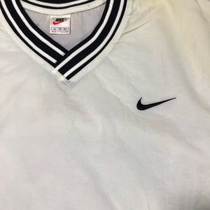 Vintage 90s Nike white windbreaker